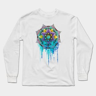 Mandala Drips Long Sleeve T-Shirt